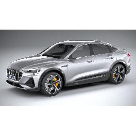 3D Audi E-Tron Sportback S-line 2021